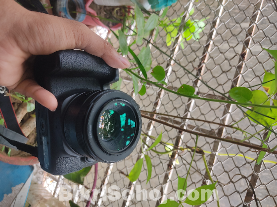 Canon 800D with 50mm 1.8 lens